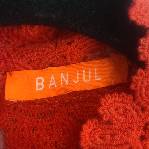 Banjul red lace top - Picture 5 of 5